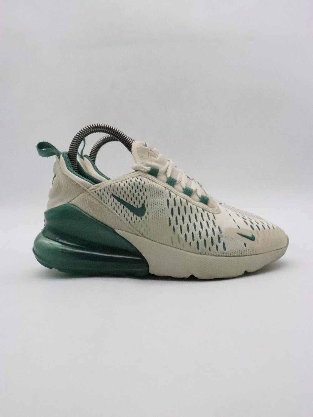 Nike Air Max 270 GS Shoes Youth 4.5 Womens 6 Sail Light Bone Sneakers HV0813-133
